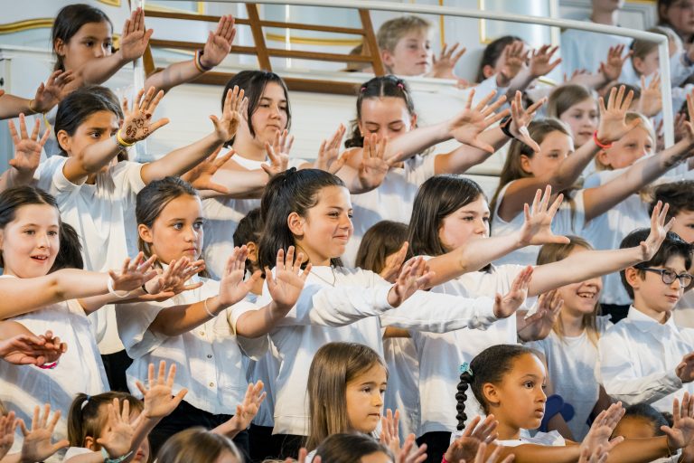 Kinderkonzert »Mareike spinnt« von der Singschule St. Michaelis.