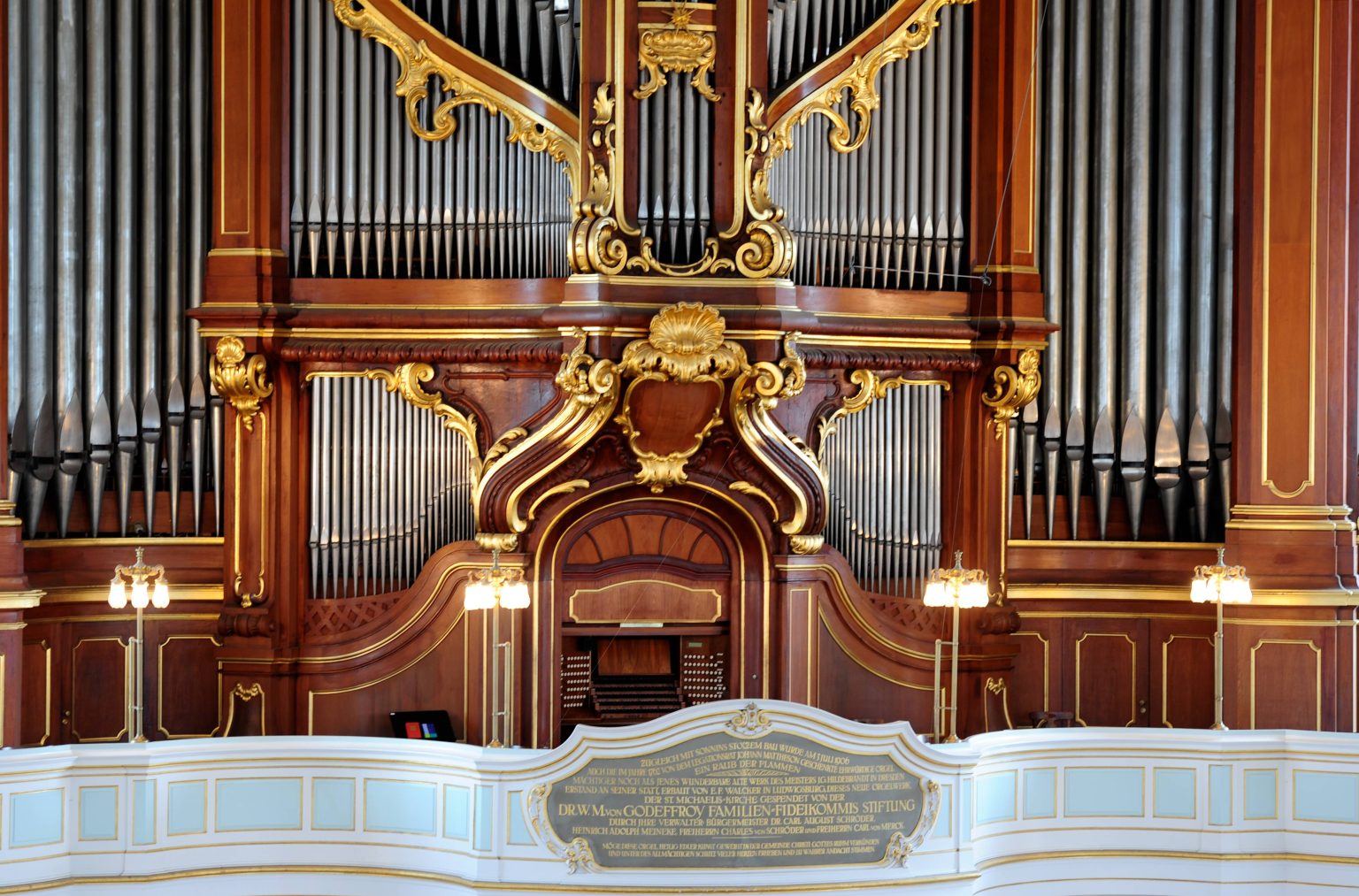Die Große Orgel im Michel