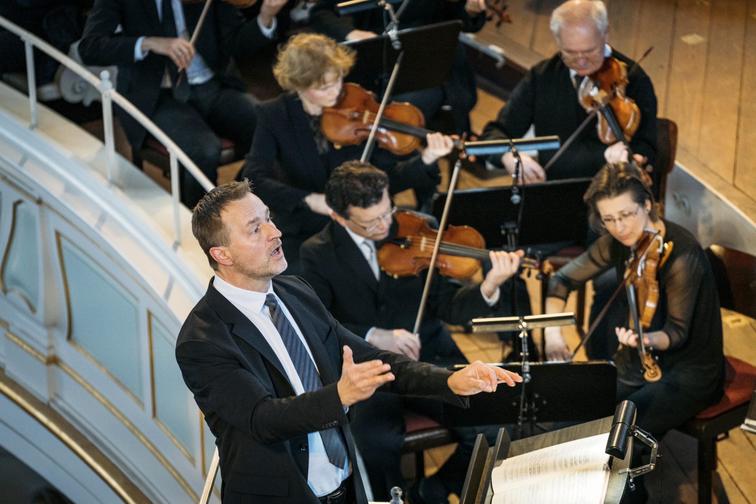 Jörg Endebrock bei der Johannespassion